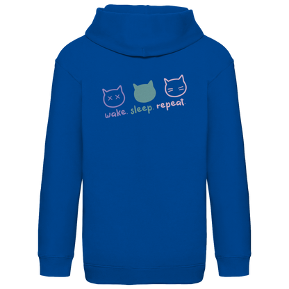 Wake. Sleep. Repeat. - Hoodie (Kinder)