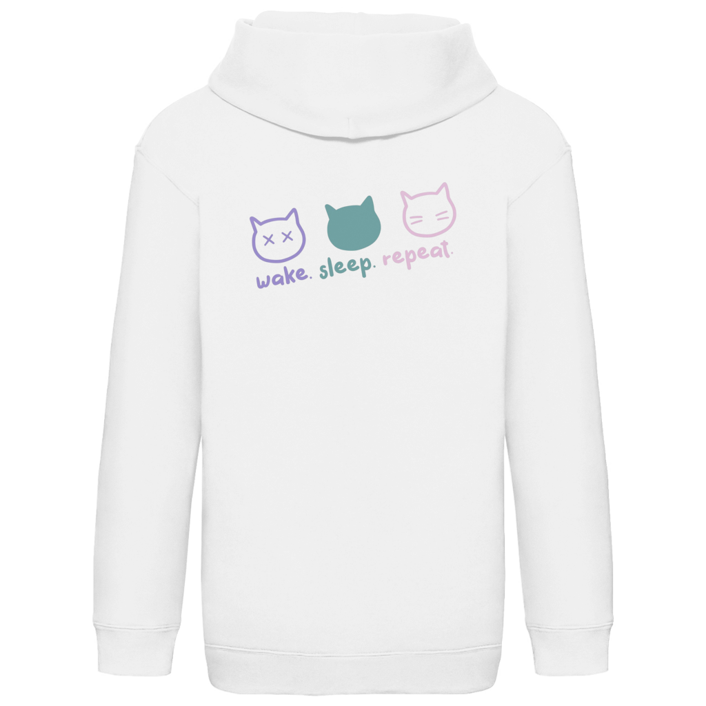 Wake. Sleep. Repeat. - Hoodie (Kinder)