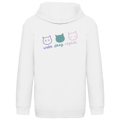 Wake. Sleep. Repeat. - Hoodie (Kinder)