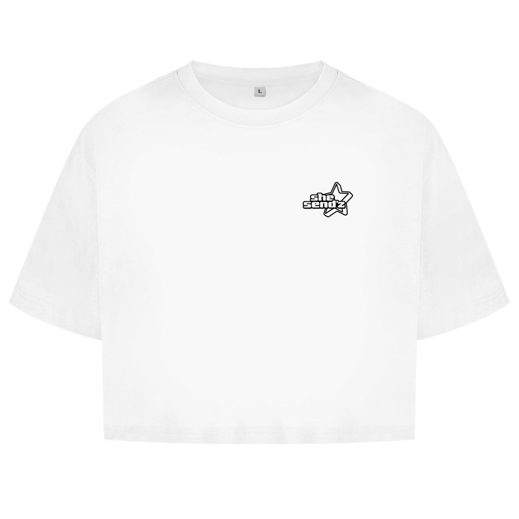 Empowered Women - She Send'z - Oversize Crop Top
