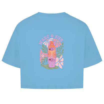 Wake & Sun - Oversize Crop Top (Damen)