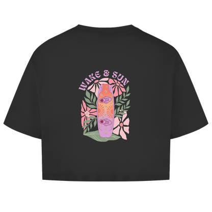 Wake & Sun - Oversize Crop Top (Damen)