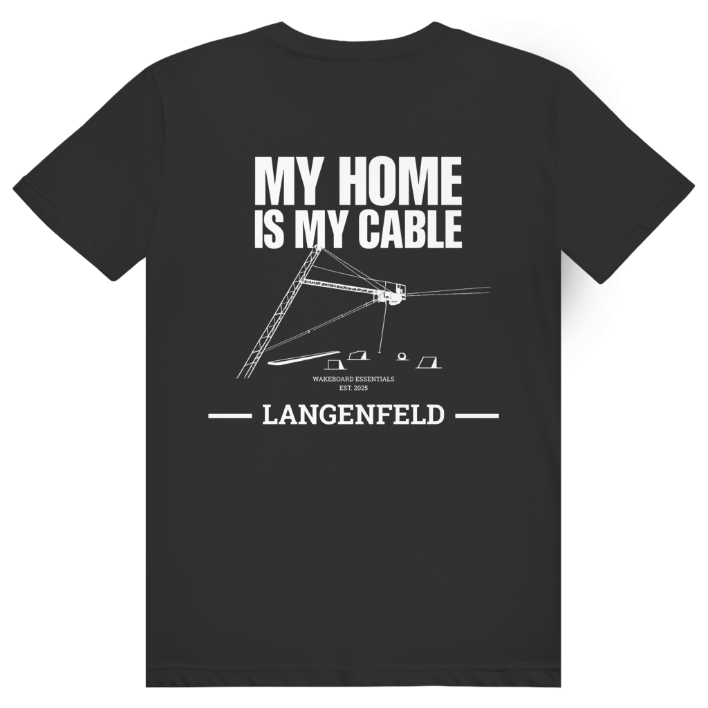 My Home ist My Cable - personalisierbares T-Shirt (Unisex)