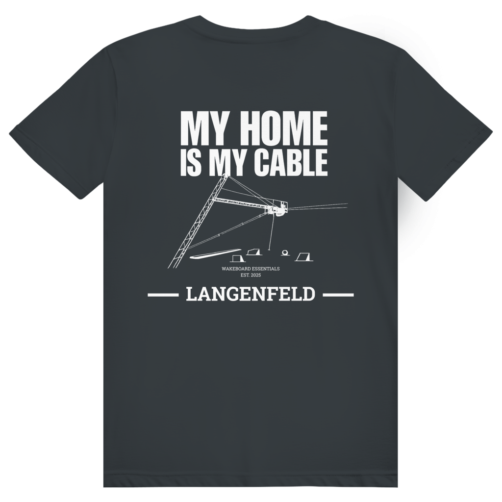 My Home ist My Cable - personalisierbares T-Shirt (Unisex)
