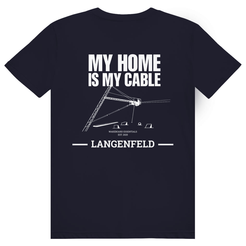 My Home ist My Cable - personalisierbares T-Shirt (Unisex)