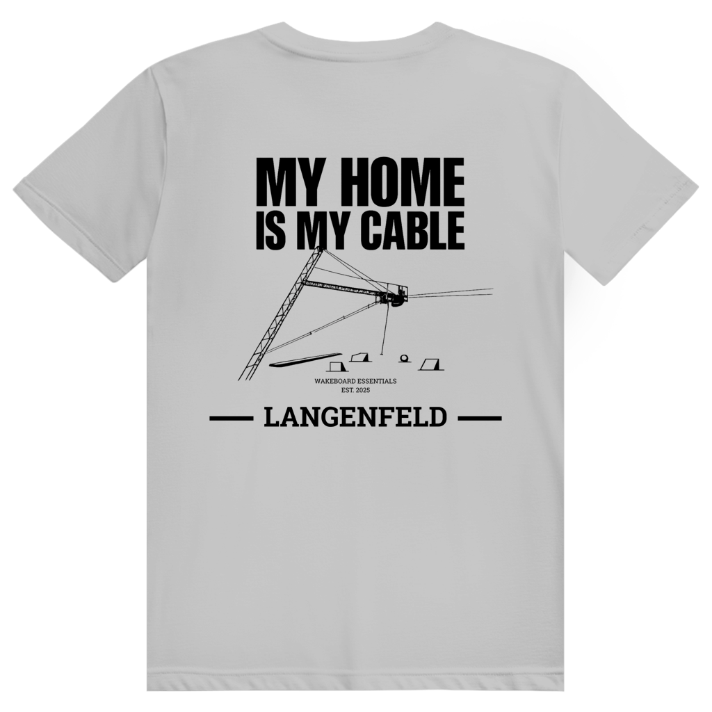 My Home ist My Cable - personalisierbares T-Shirt (Unisex)