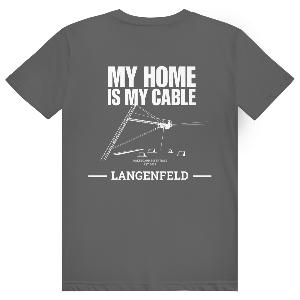 My Home ist My Cable - personalisierbares T-Shirt (Unisex)
