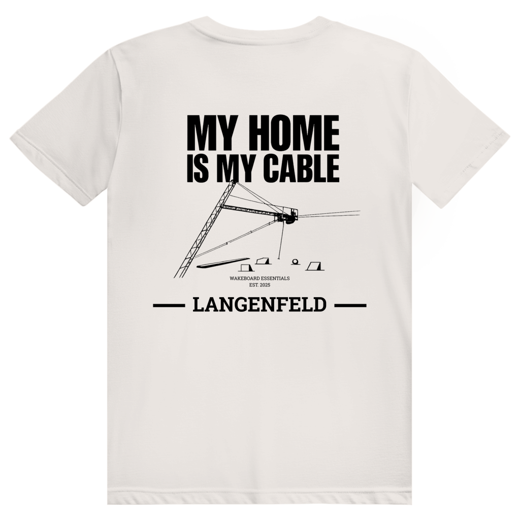 My Home ist My Cable - personalisierbares T-Shirt (Unisex)