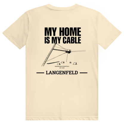 My Home ist My Cable - personalisierbares T-Shirt (Unisex)
