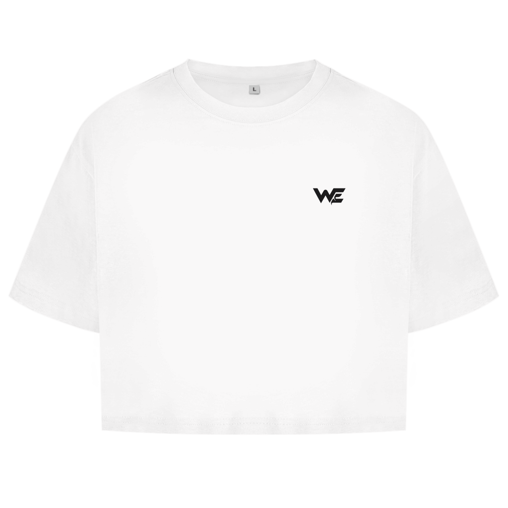 Braver On The Water Stronger In Life - Oversize Crop Top (Damen)