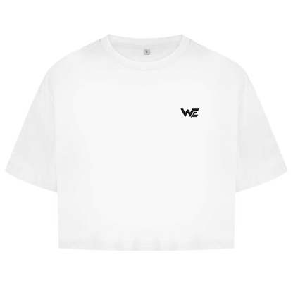 Braver On The Water Stronger In Life - Oversize Crop Top (Damen)