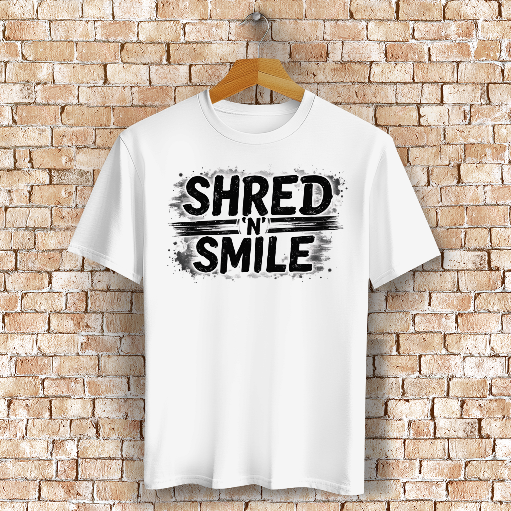 Shred 'N' Smile - T-Shirt (Unisex)