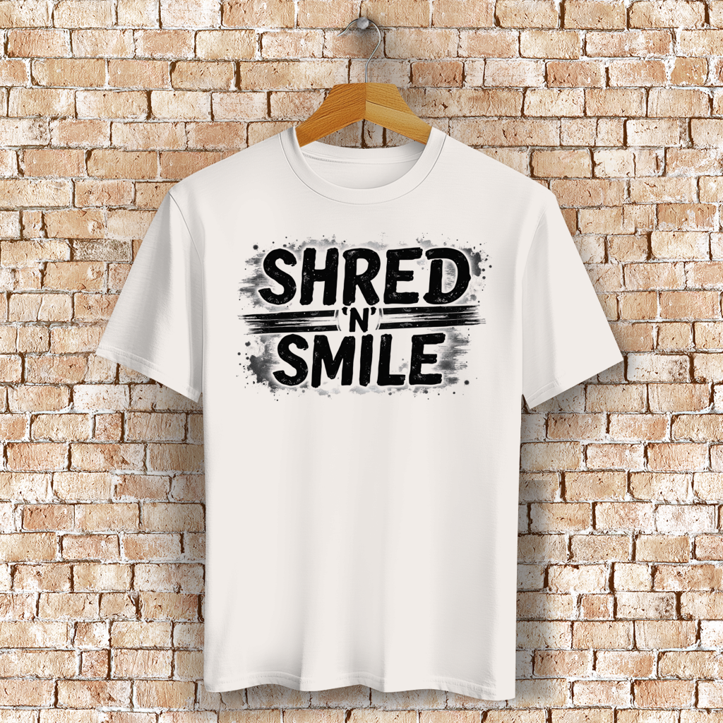 Shred 'N' Smile - T-Shirt (Unisex)