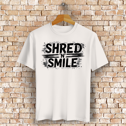 Shred 'N' Smile - T-Shirt (Unisex)