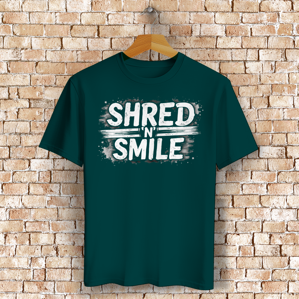Shred 'N' Smile - T-Shirt (Unisex)