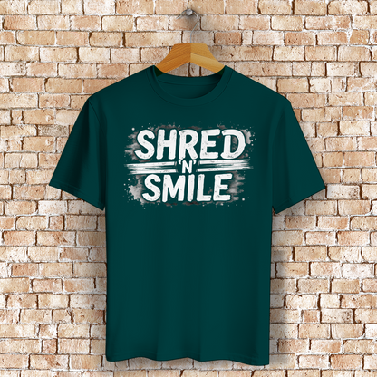 Shred 'N' Smile - T-Shirt (Unisex)