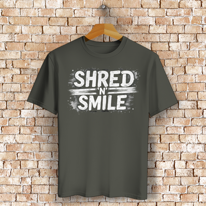 Shred 'N' Smile - T-Shirt (Unisex)