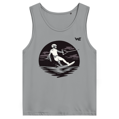Herren Premium Tank Top Basic Wakeboarder helle Farben