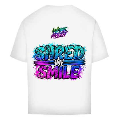 Shred 'N" Smile Wake Addict - Oversize T-Shirt (Unisex)