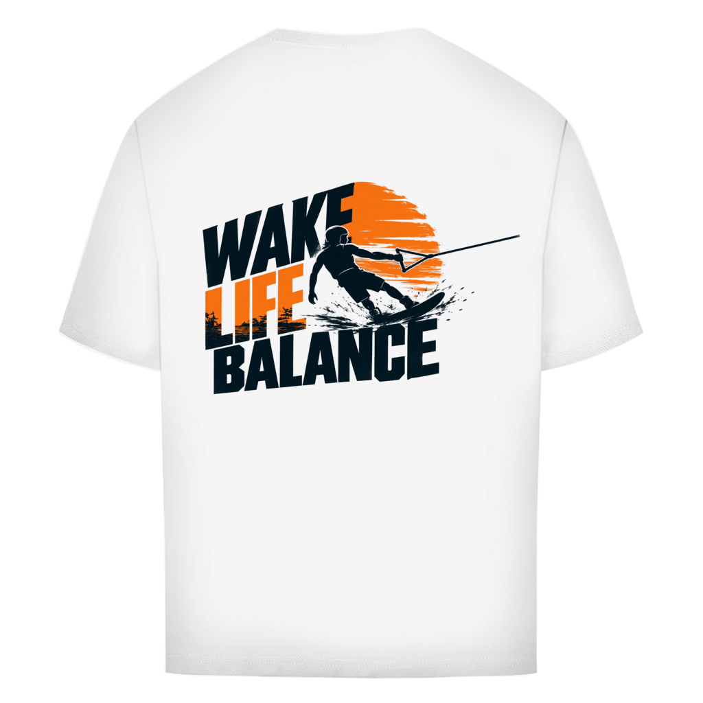 Wake Life Balance - Oversize T-Shirt (Herren)