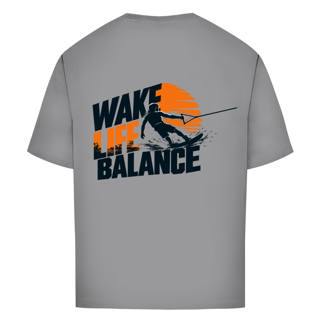 Wake Life Balance - Oversize T-Shirt (Herren)