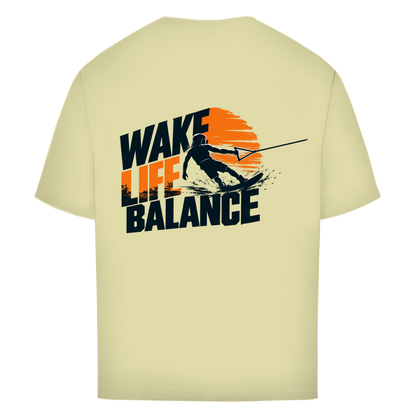 Wake Life Balance - Oversize T-Shirt (Herren)