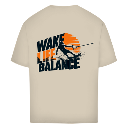 Wake Life Balance - Oversize T-Shirt (Herren)