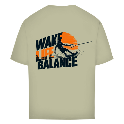 Wake Life Balance - Oversize T-Shirt (Herren)