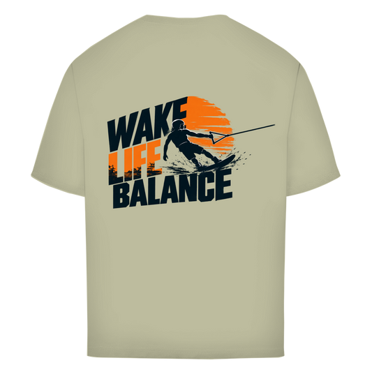 Wake Life Balance - Oversize T-Shirt (Herren)