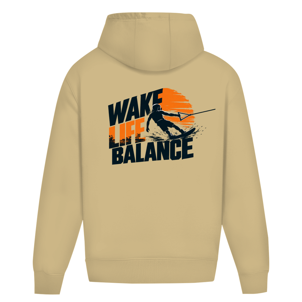 Wake Life Balance - Oversize Hoodie (Herren)