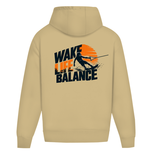Wake Life Balance - Oversize Hoodie (Herren)