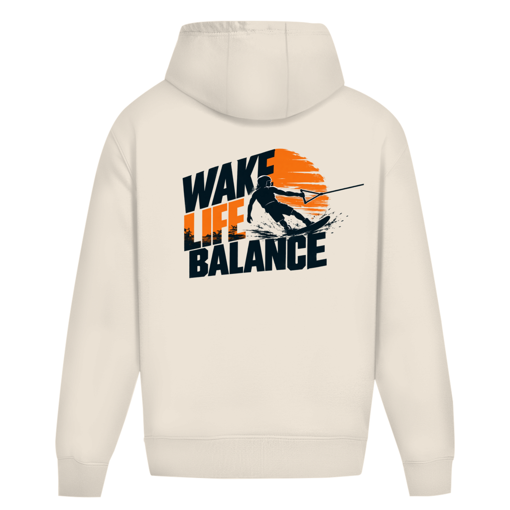 Wake Life Balance - Oversize Hoodie (Herren)