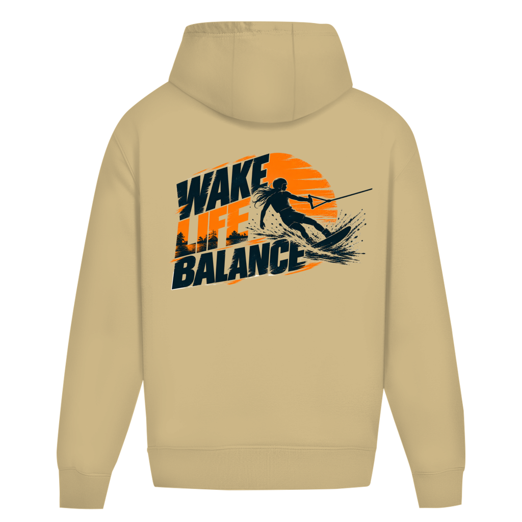 Wake Life Balance - Oversize Hoodie (Damen)