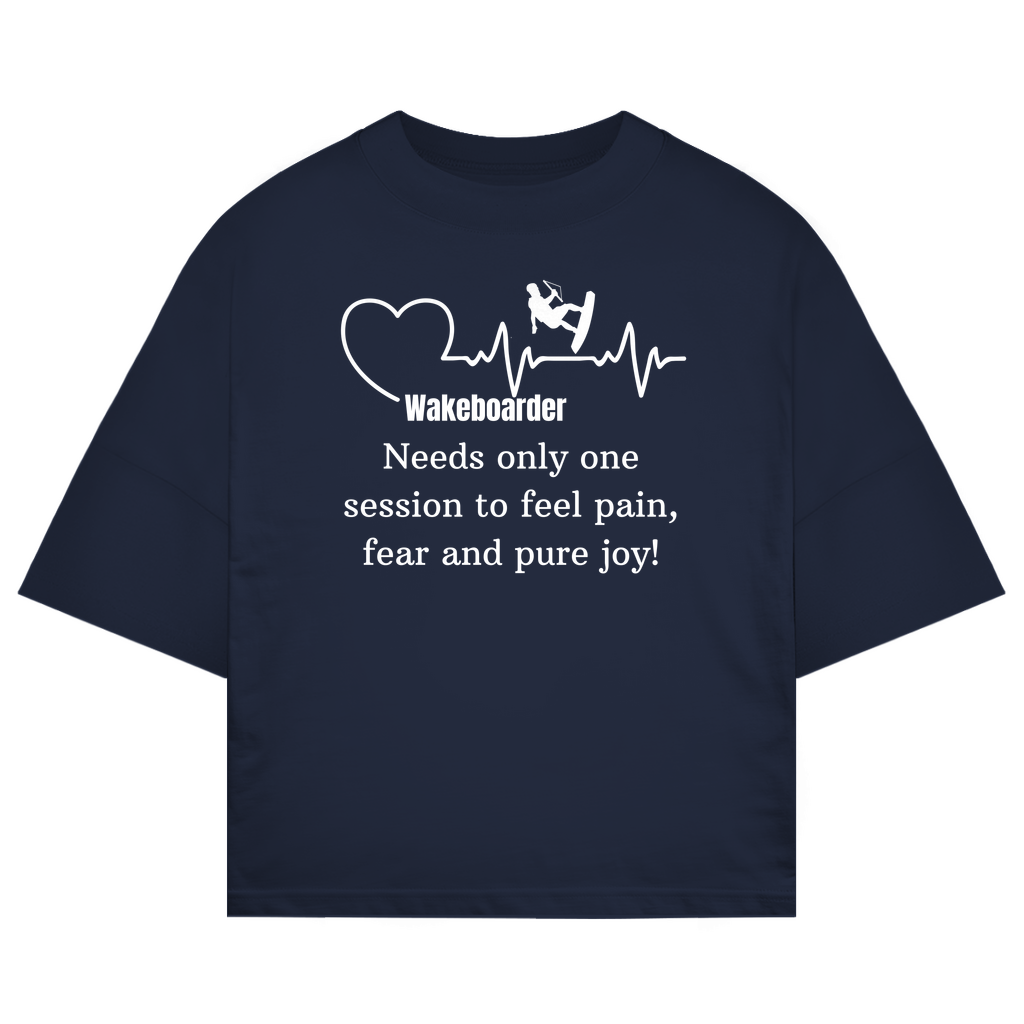Wakeboard Oversize T-Shirt "Wakeboarder - All In One Session"