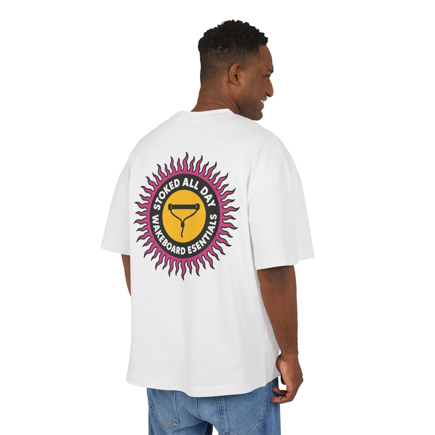 Premium Oversize T-Shirt "Stoked All Day"