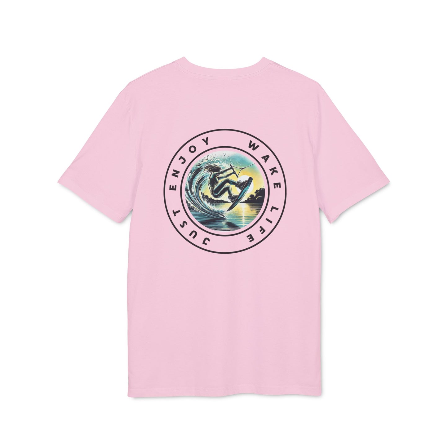 Bio-Baumwoll T-Shirt Wakeboarder – "Just Enjoy Wake Life"