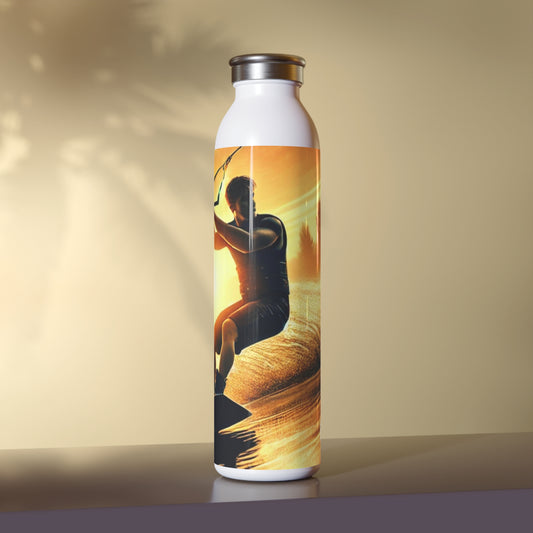 Wasserflasche Edelstahl Wakeboarder "Sunset Vibes"
