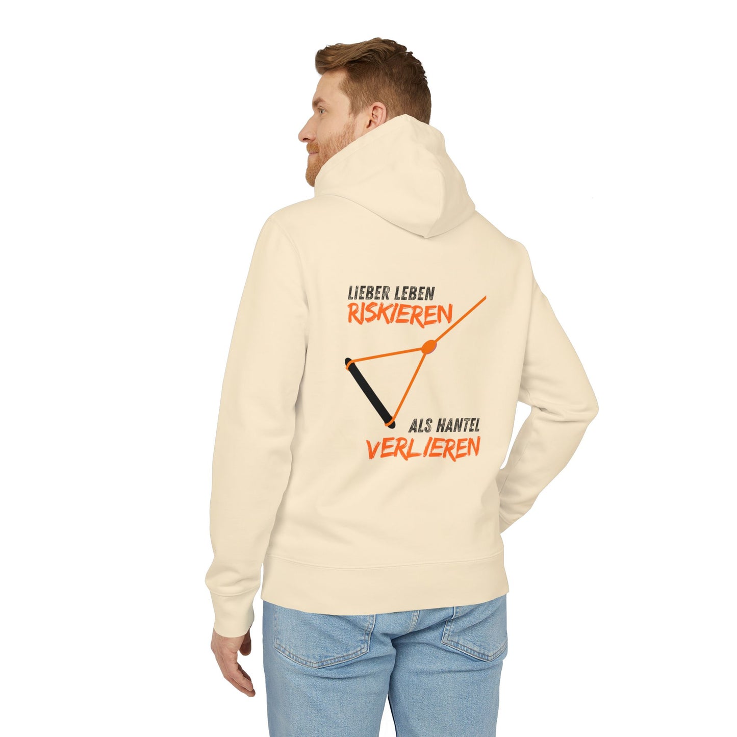 Community Hoodie "Lieber leben riskieren, als Hantel verlieren."