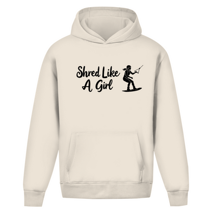 Oversize Hoodie "Shred Like A Girl"