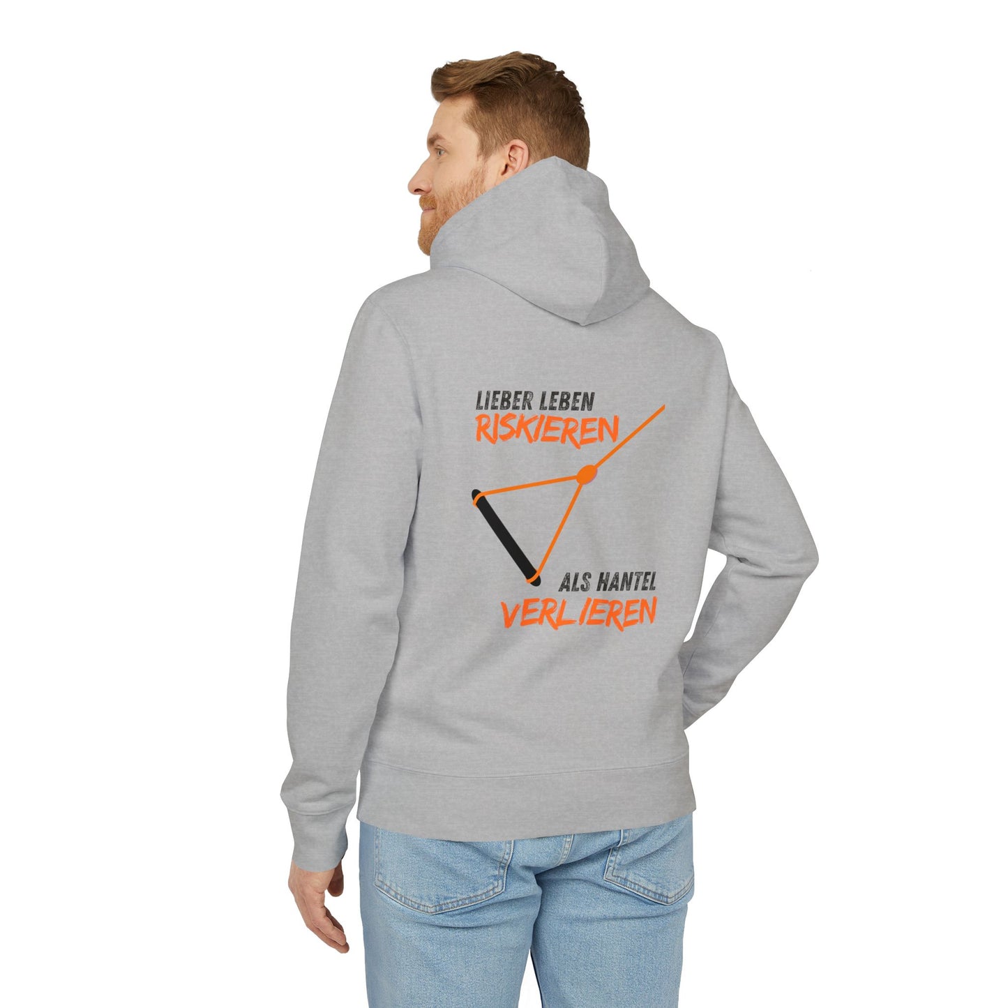 Community Hoodie "Lieber leben riskieren, als Hantel verlieren."