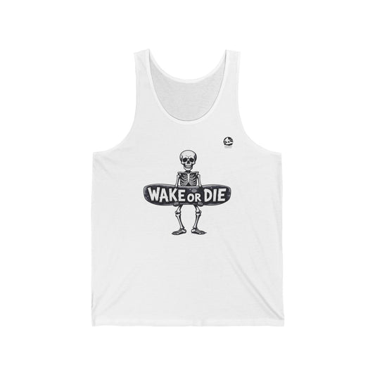 Herren Tank Top "WAKE OR DIE"