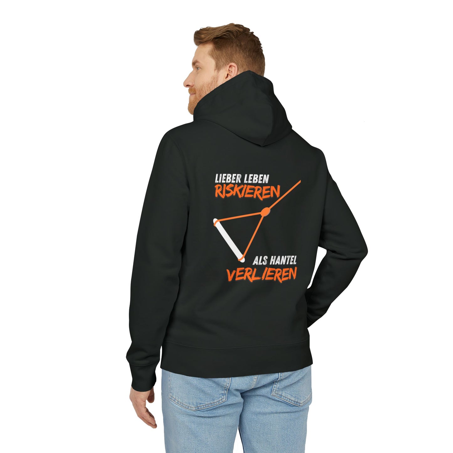 Community Hoodie "Lieber leben riskieren, als Hantel verlieren."