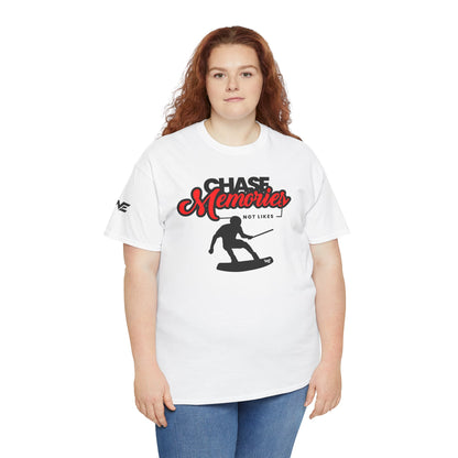 Unisex Wakeboard T-Shirt "Chase Memories - Not Likes"