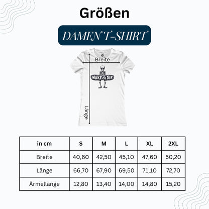 Damen Wakeboard T-Shirt "WAKE OR DIE"