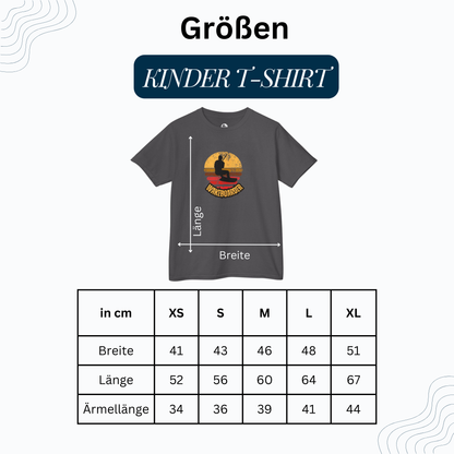 Kinder Wakeboard T-Shirt "Wakeboarder Sunset"