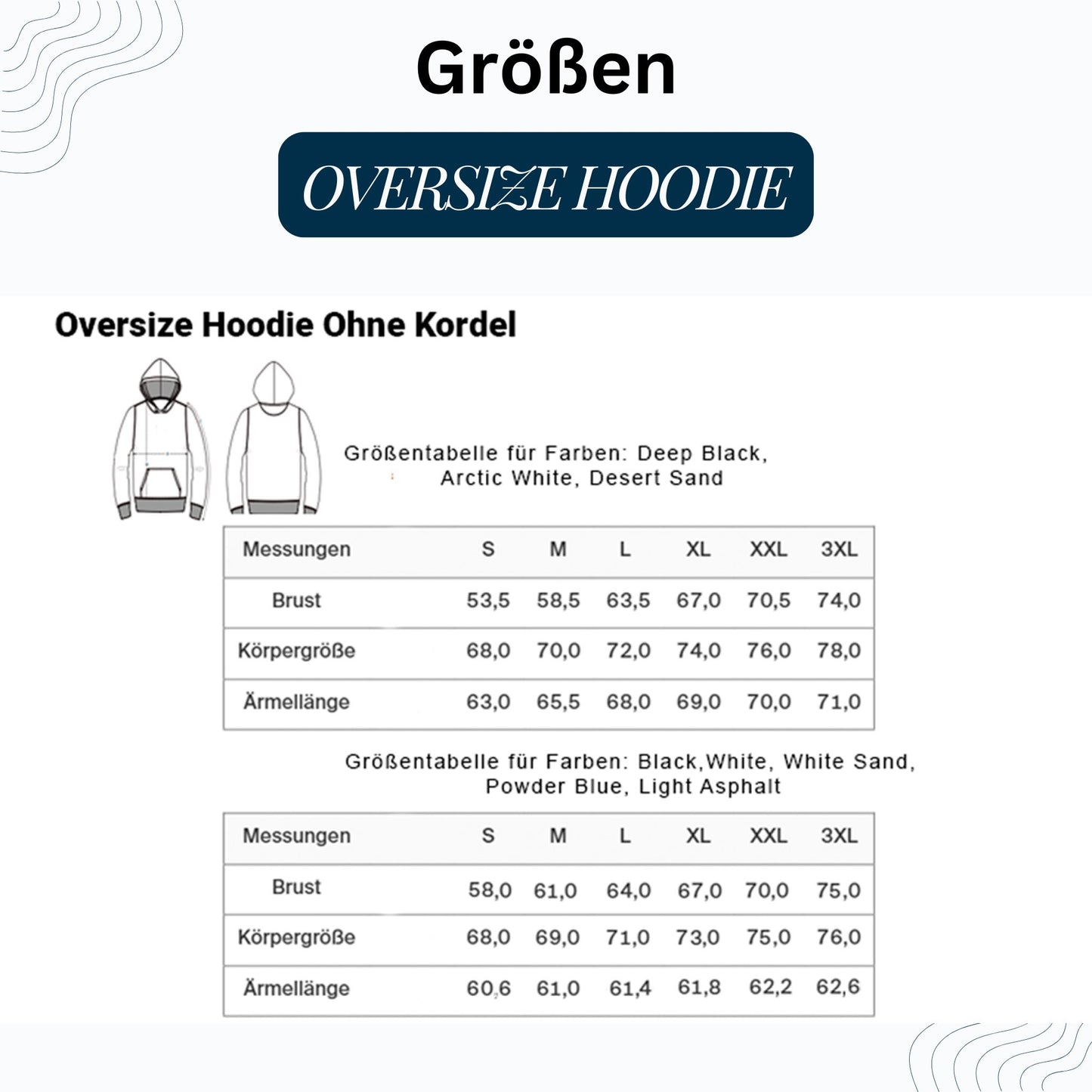 Oversize Hoodie "Wakeboarding Girl"