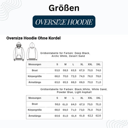 Oversize Hoodie "Wake Or Die"