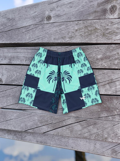 Patchwork Palm - Boardshorts (Unisex)