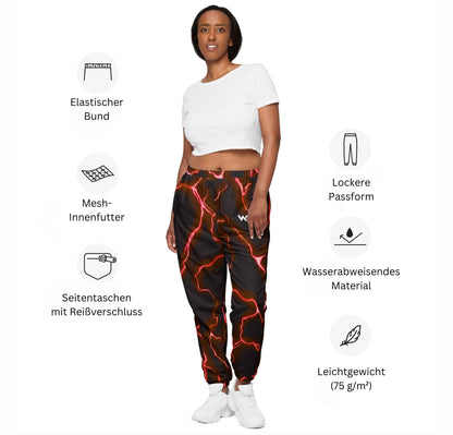 Red Lightning Fusion - Wakepants (Unisex)