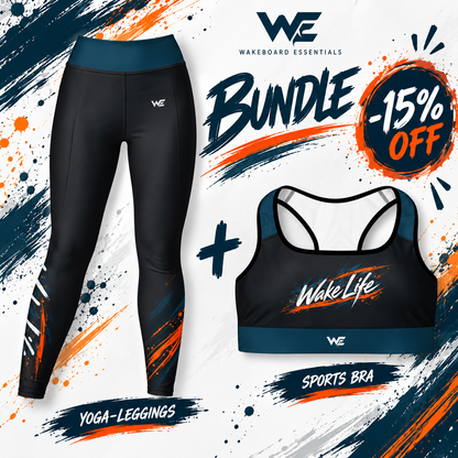 Wake Life - Yoga-Leggins & Sport BH Bundle